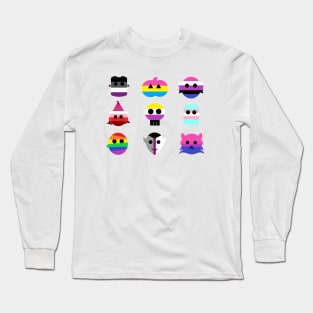 LGBTQ Pride: Halloween Friends Long Sleeve T-Shirt